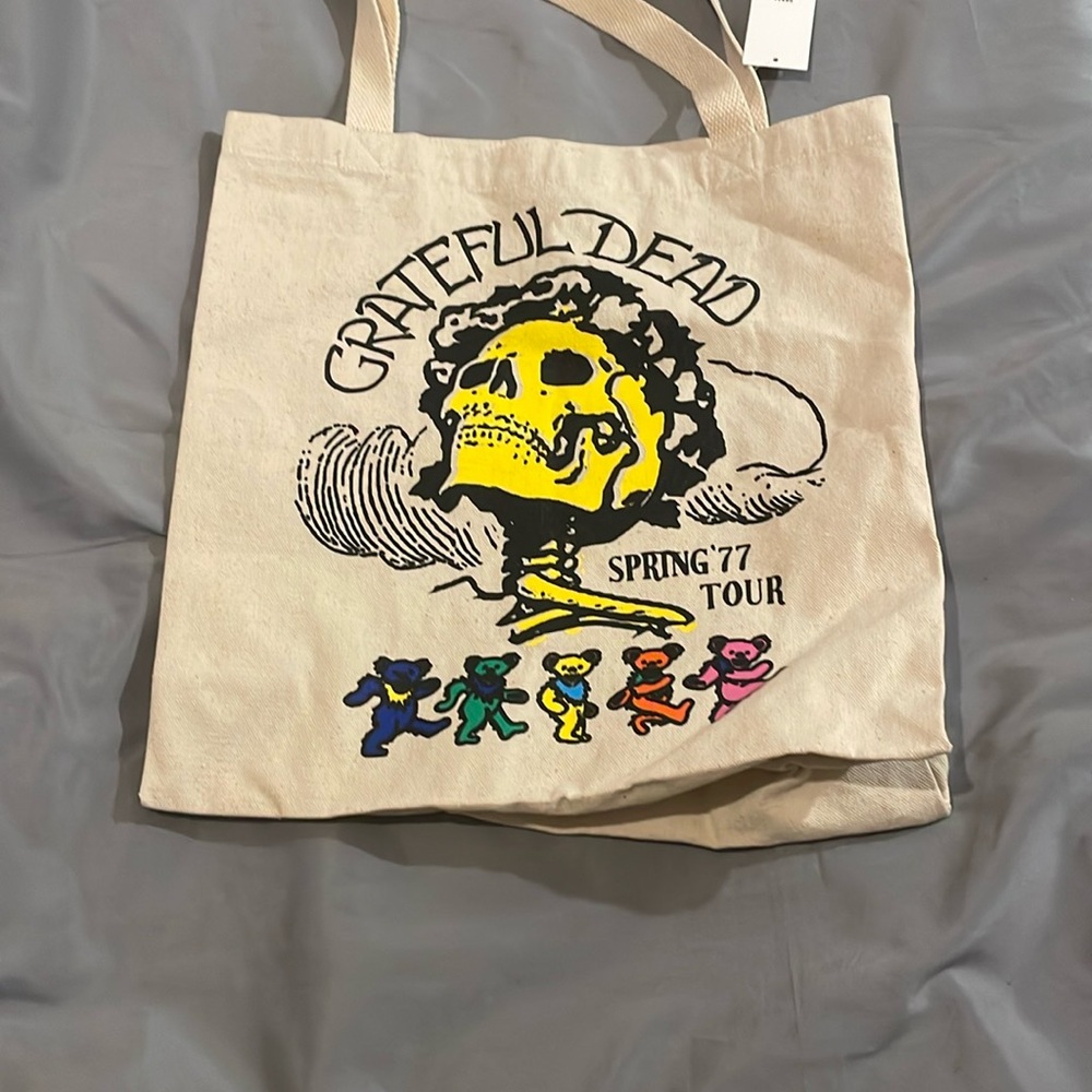 Grateful Dead Spring '77 Tour Tote Bag